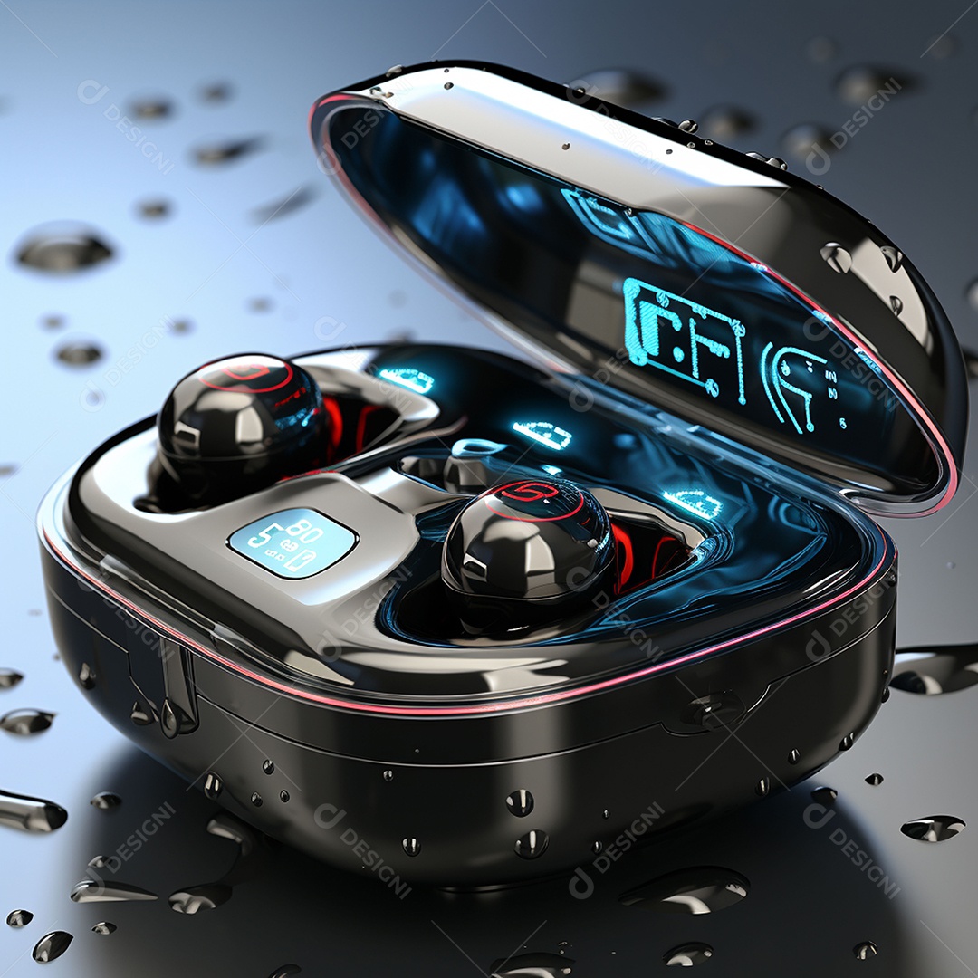 Fones de ouvido sem fio via bluetooth