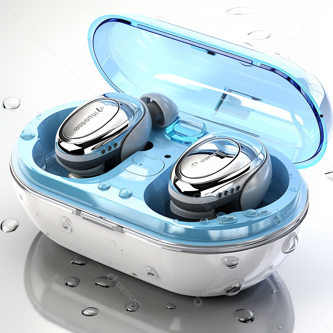 Fones de ouvido sem fio via bluetooth