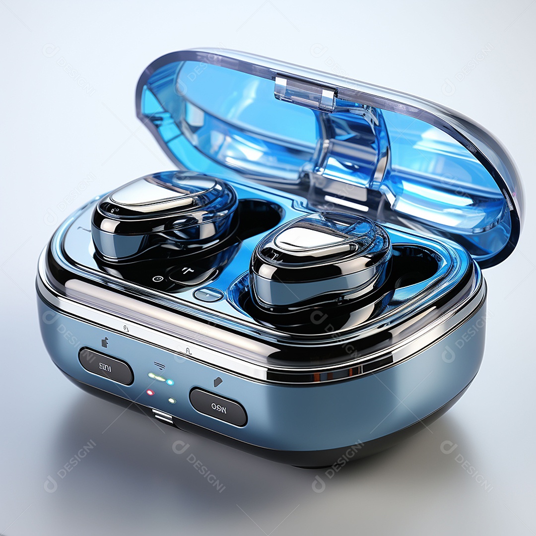 Fones de ouvido sem fio via bluetooth