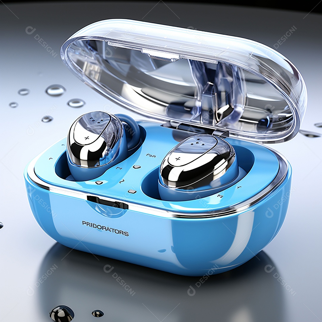 Fones de ouvido sem fio via bluetooth