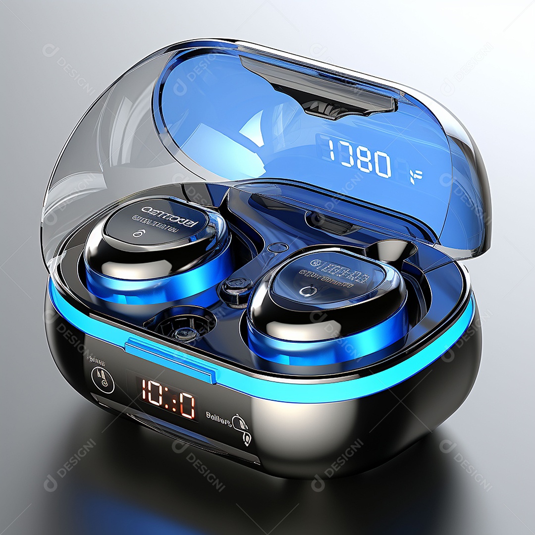 Fones de ouvido sem fio via bluetooth