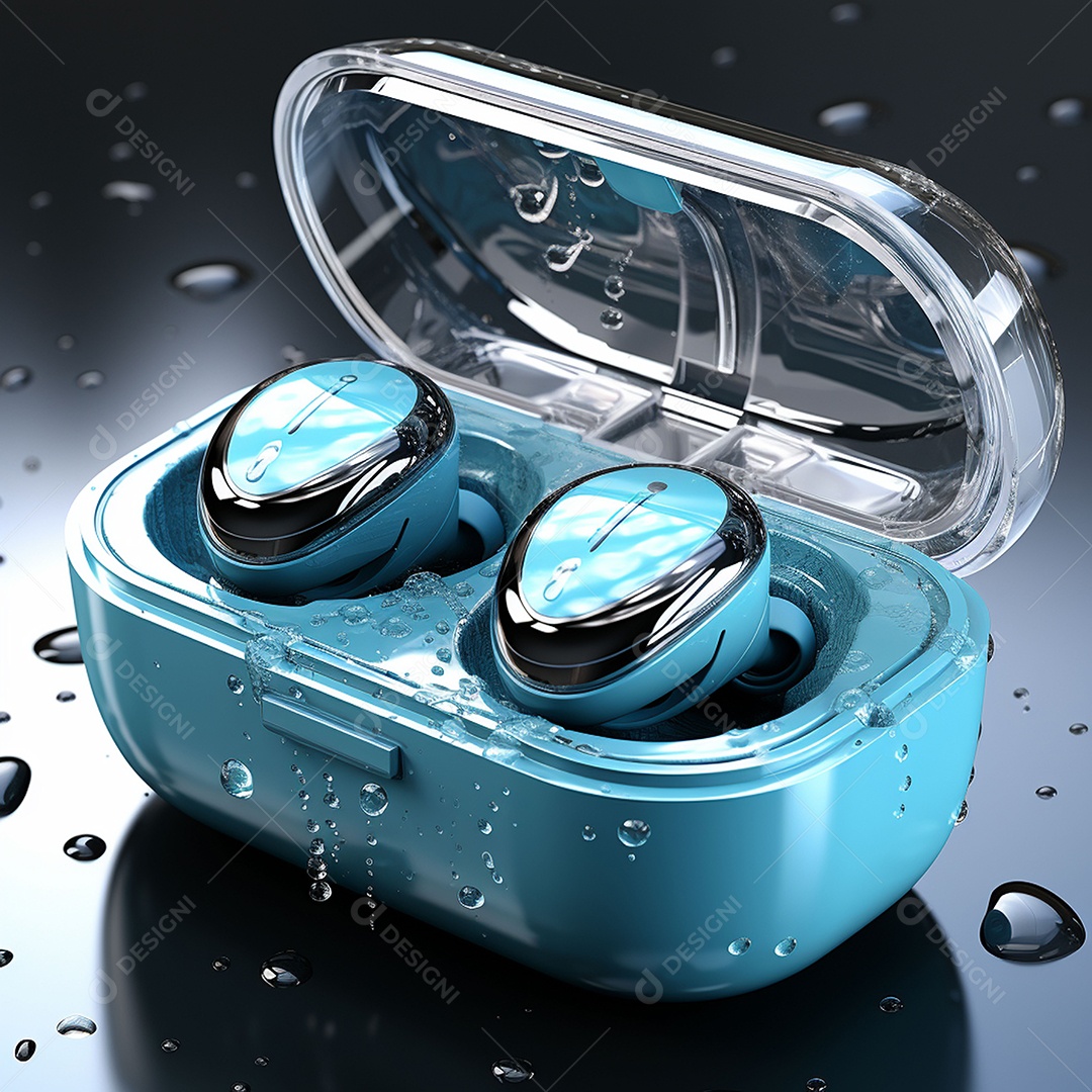 Fones de ouvido sem fio via bluetooth