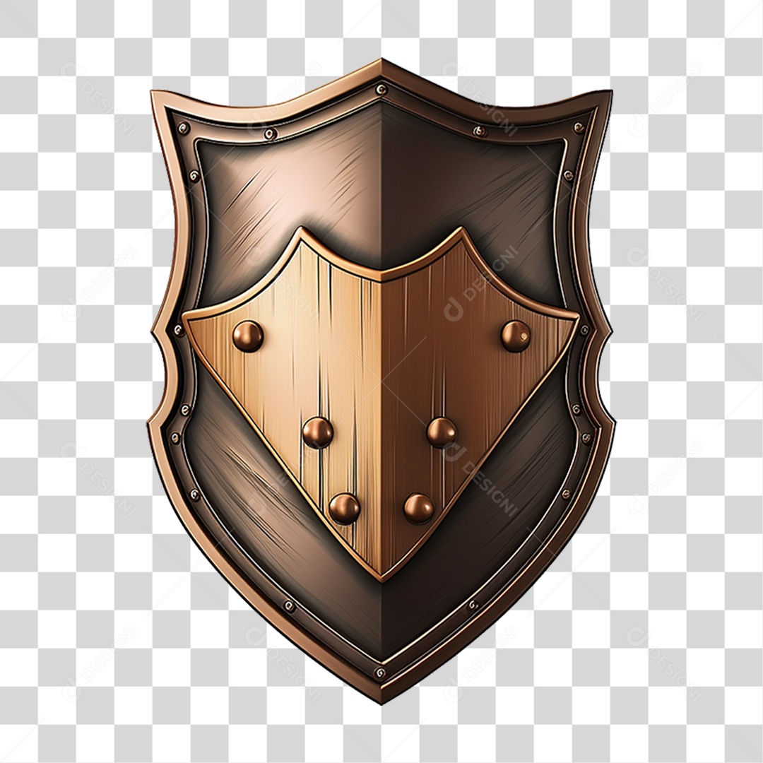 Escudo Cavaleiro PNG Transparente