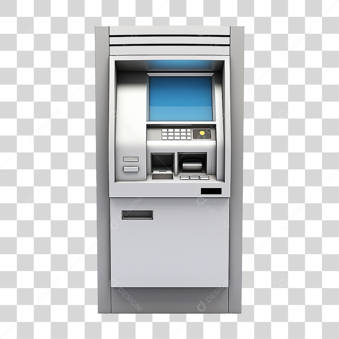 Caixa Eletrônico ATM Dinheiro PNG Transparente