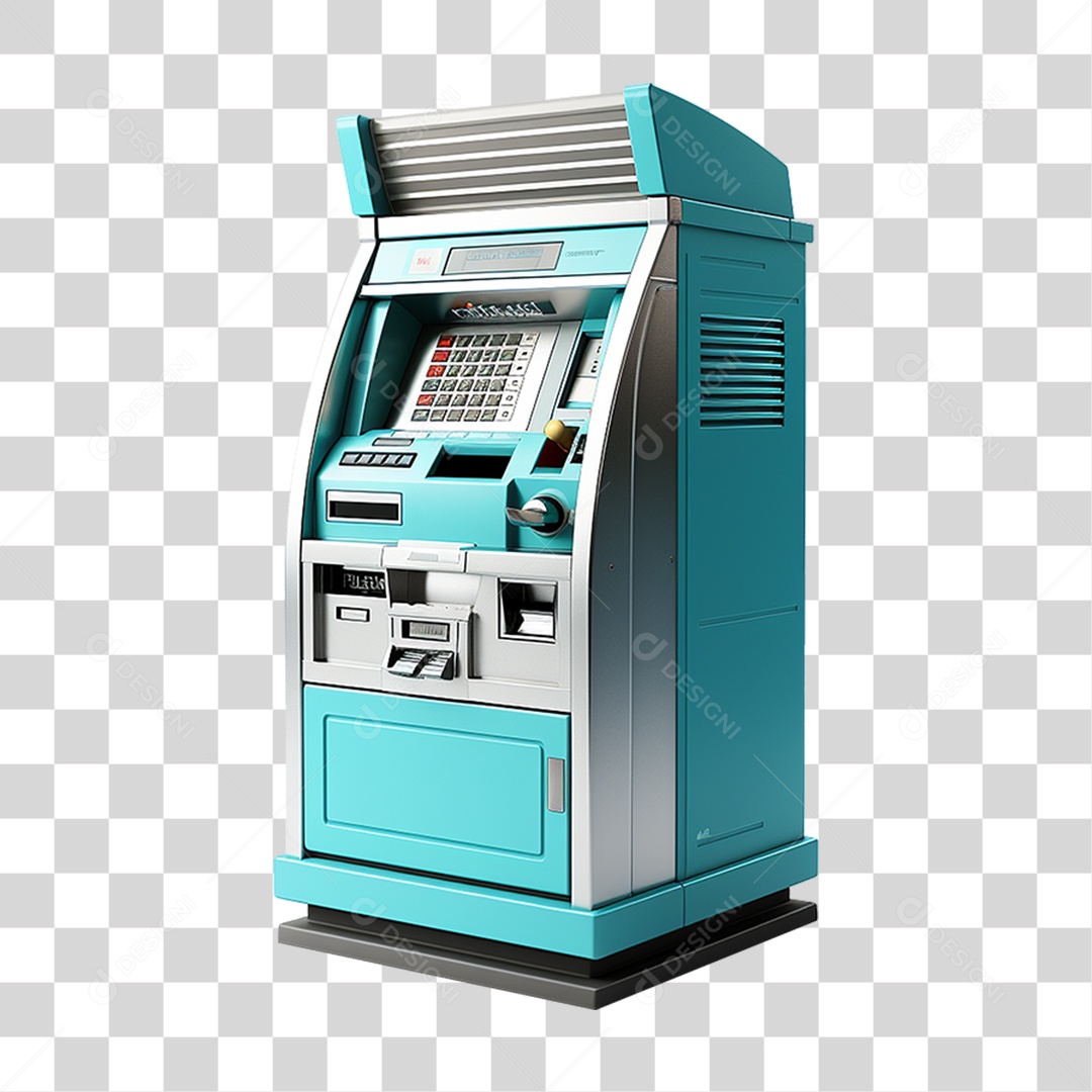 Caixa Eletrônico ATM Dinheiro PNG Transparente