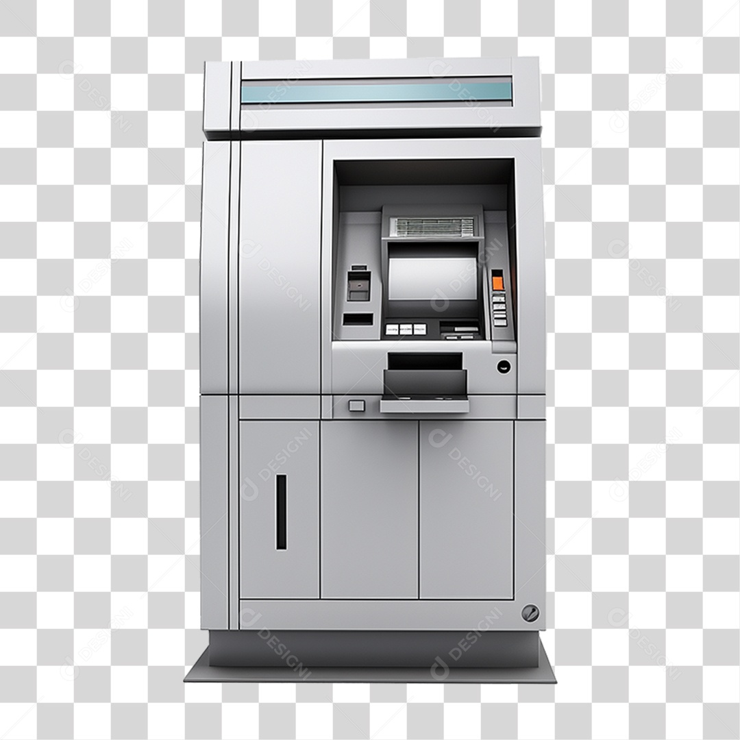 Caixa Eletrônico ATM Dinheiro PNG Transparente