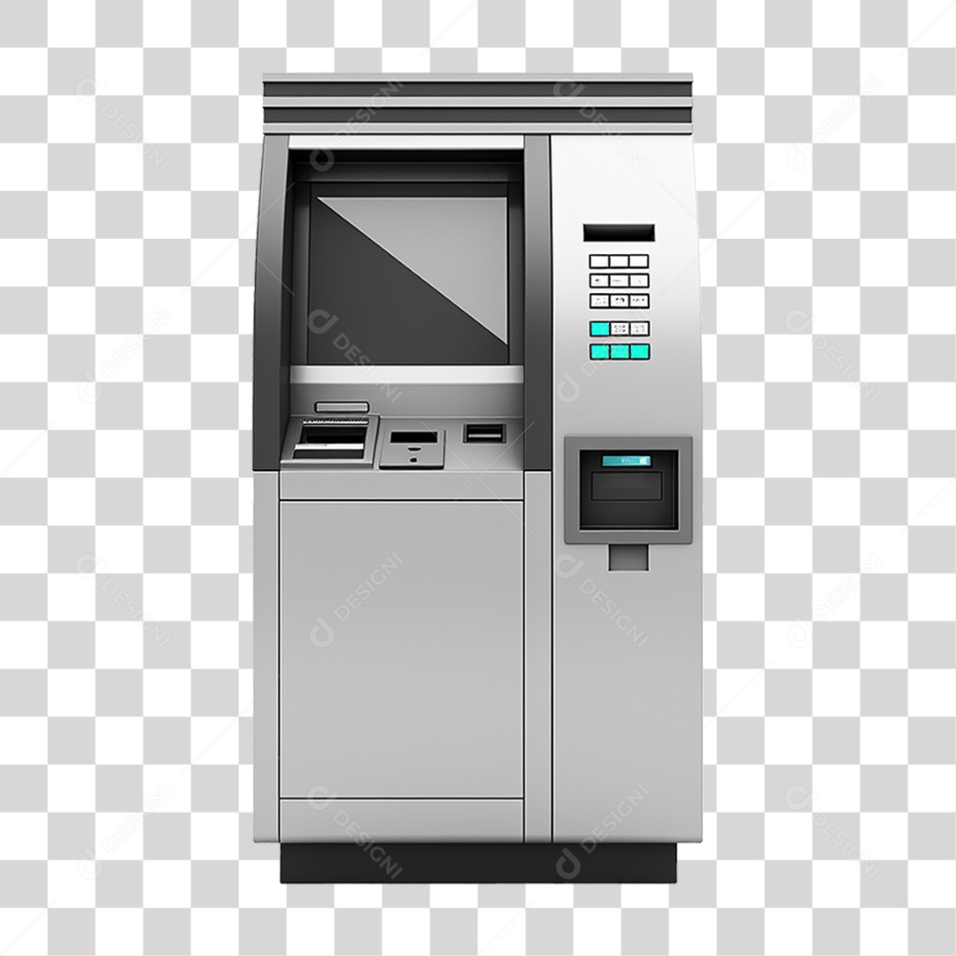 Caixa Eletrônico ATM Dinheiro PNG Transparente