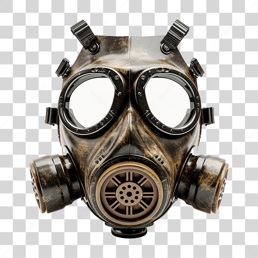 Máscara de Gás PNG Transparente