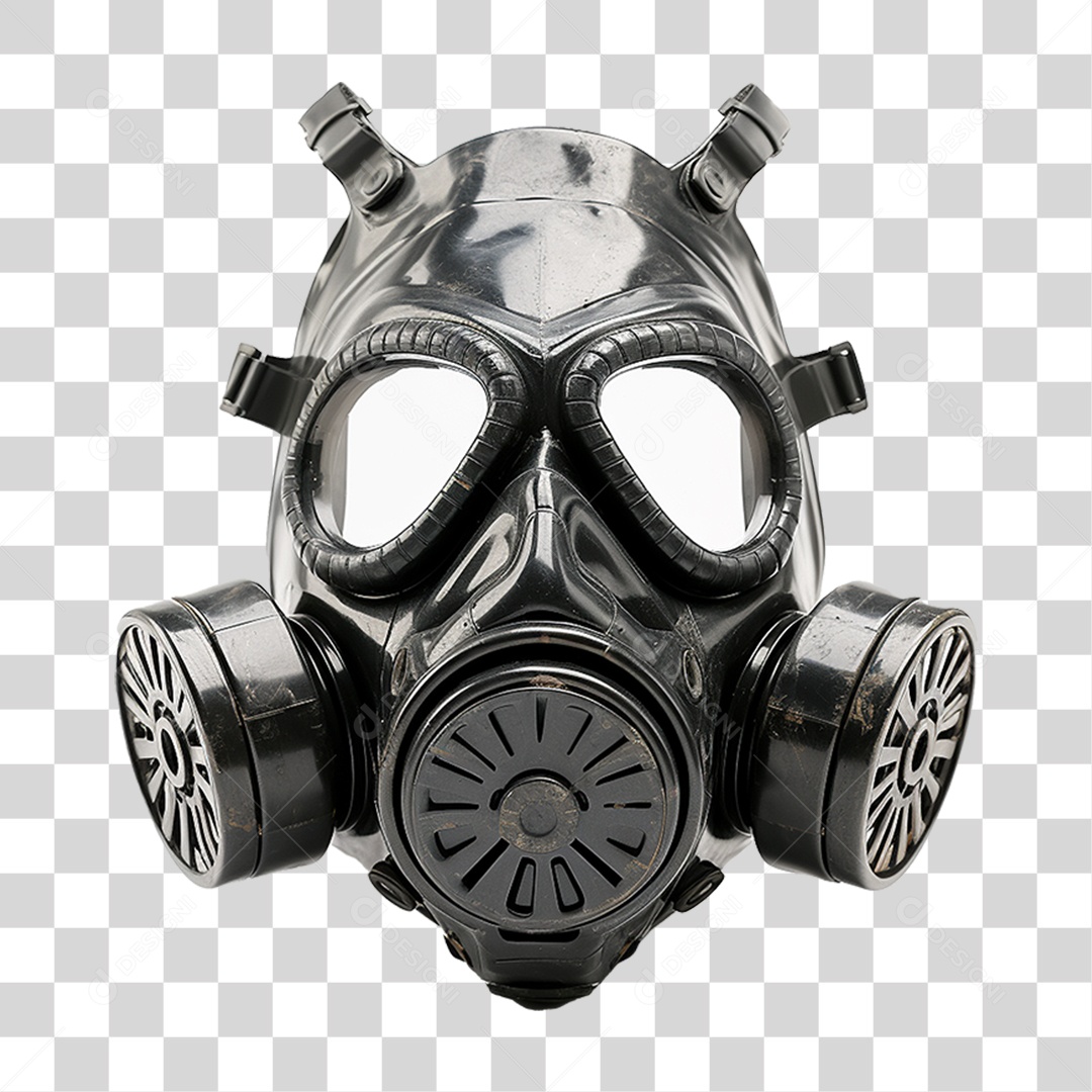 Máscara de Gás PNG Transparente
