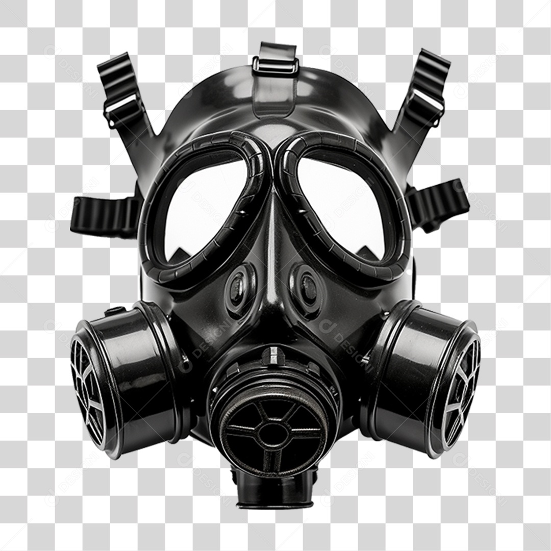 Máscara de Gás PNG Transparente