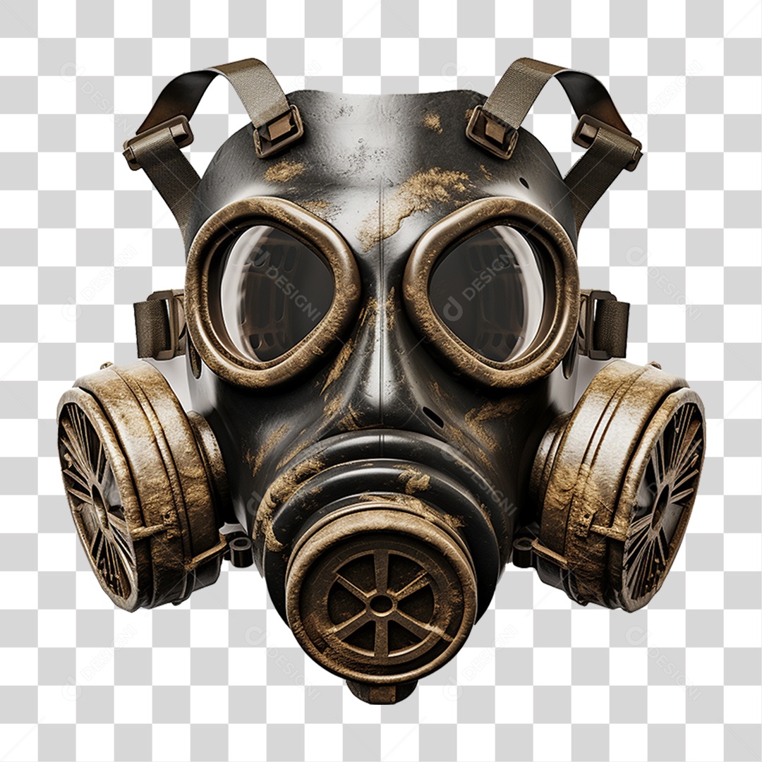 Máscara de Gás PNG Transparente