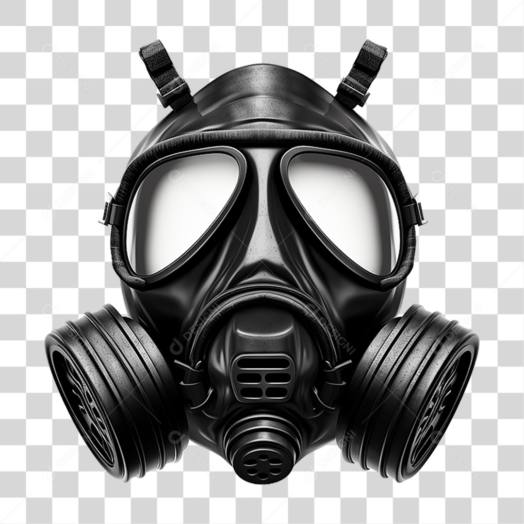 Máscara de Gás PNG Transparente