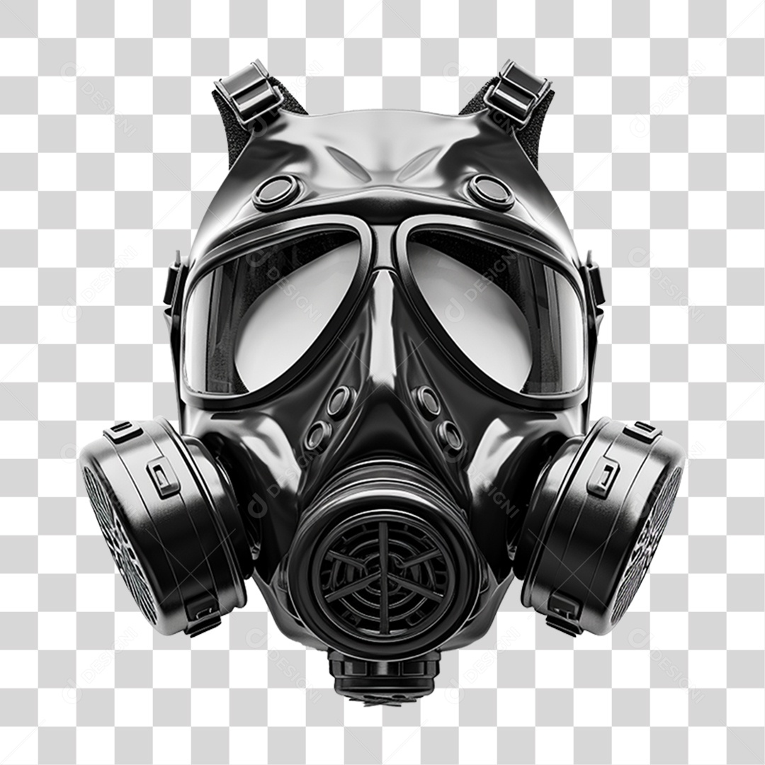 Máscara de Gás PNG Transparente