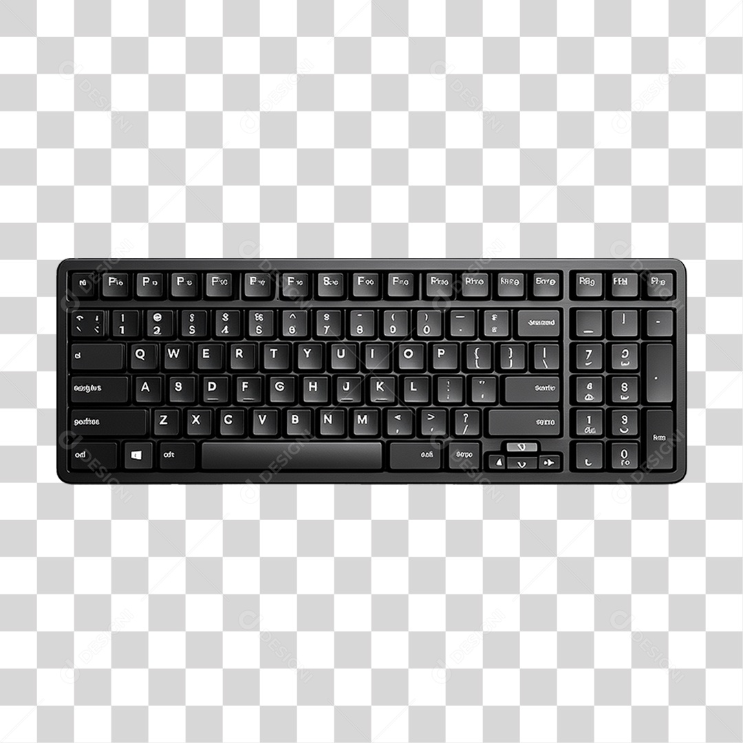 Teclado de Computador PNG Transparente