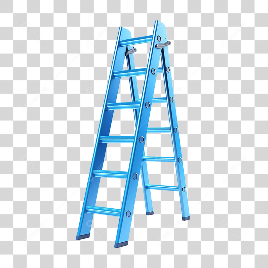 Elemento 3D Escada PNG Transparente