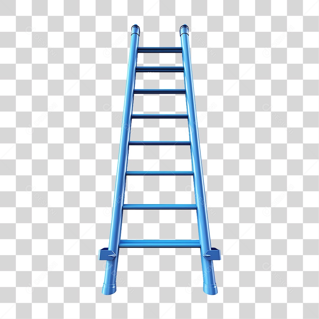 Elemento 3D Escada PNG Transparente