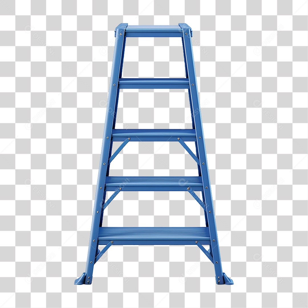 Elemento 3D Escada PNG Transparente