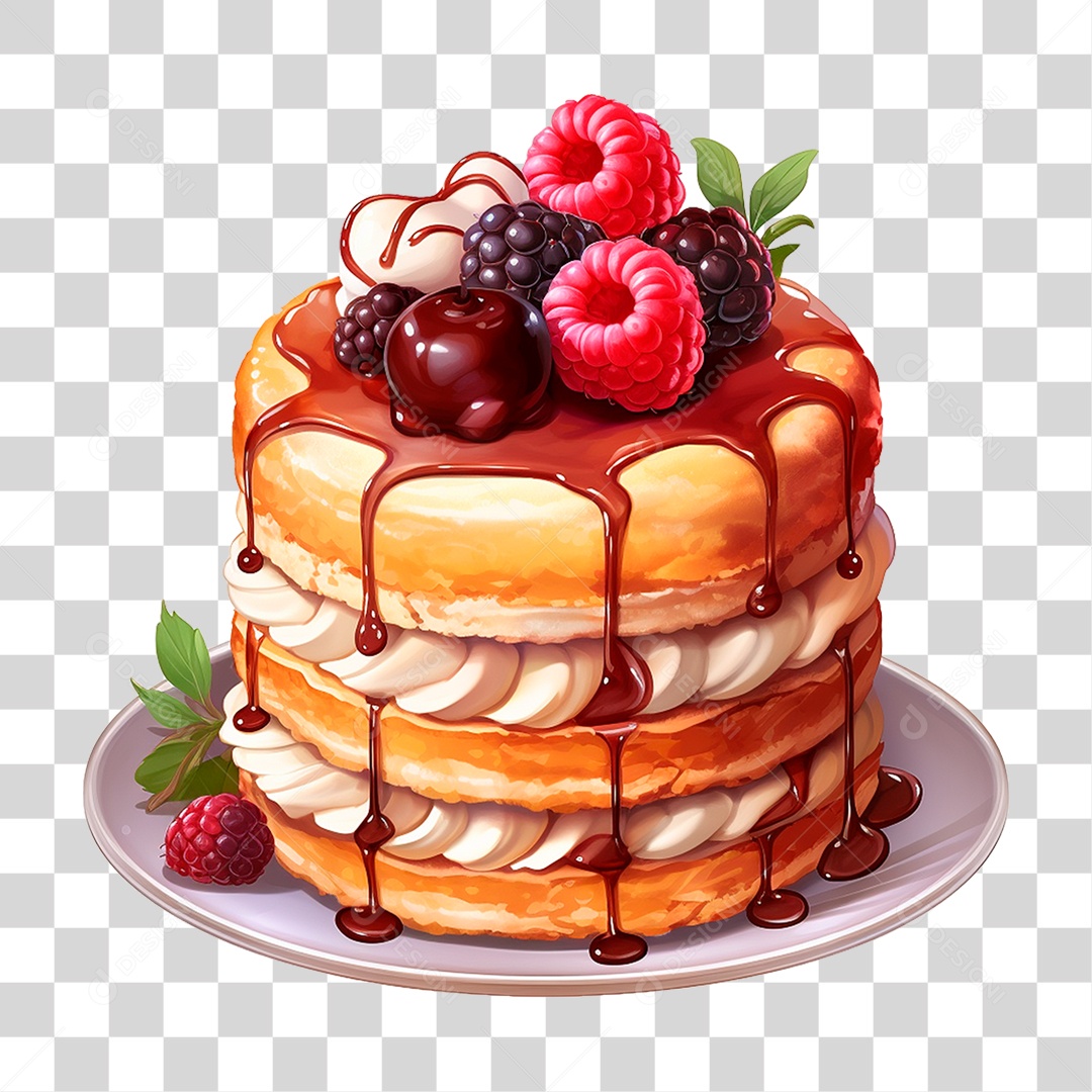 Bolo PNG Transparente