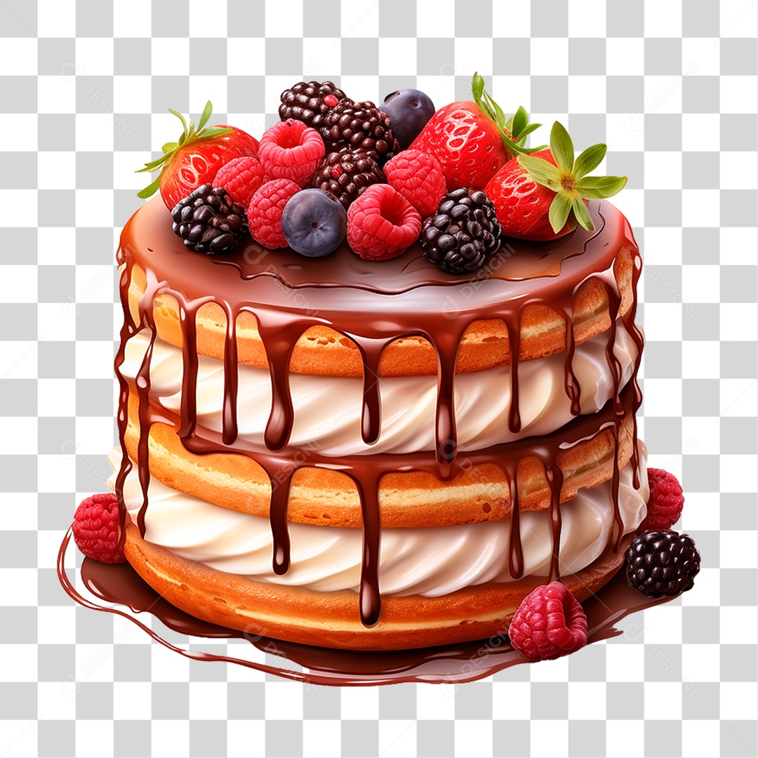 Bolo PNG Transparente