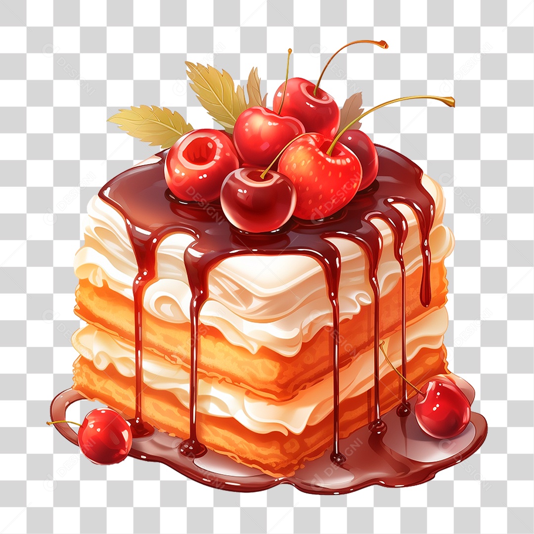 Bolo PNG Transparente