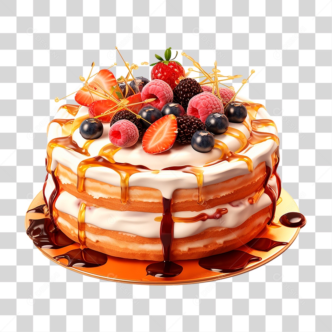 Bolo PNG Transparente