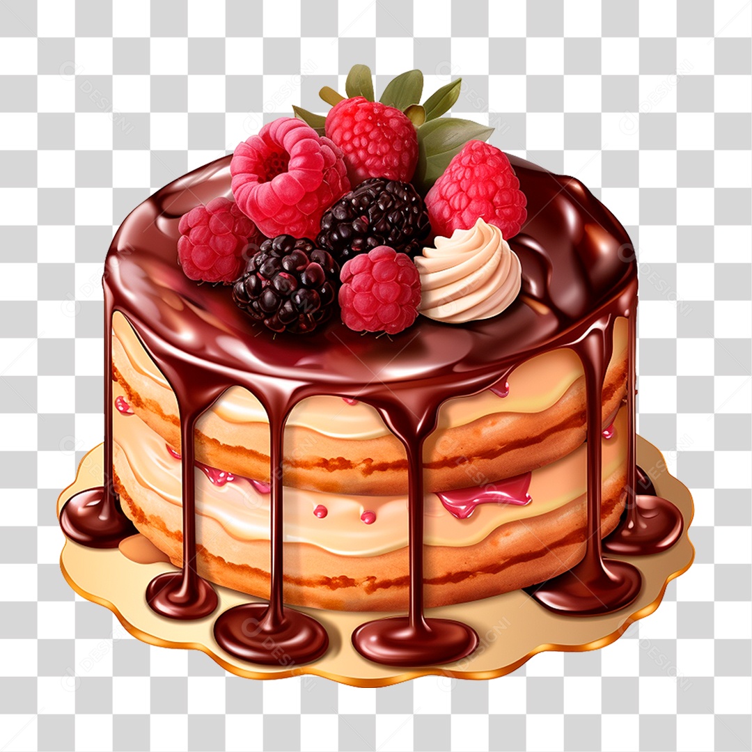 Bolo PNG Transparente