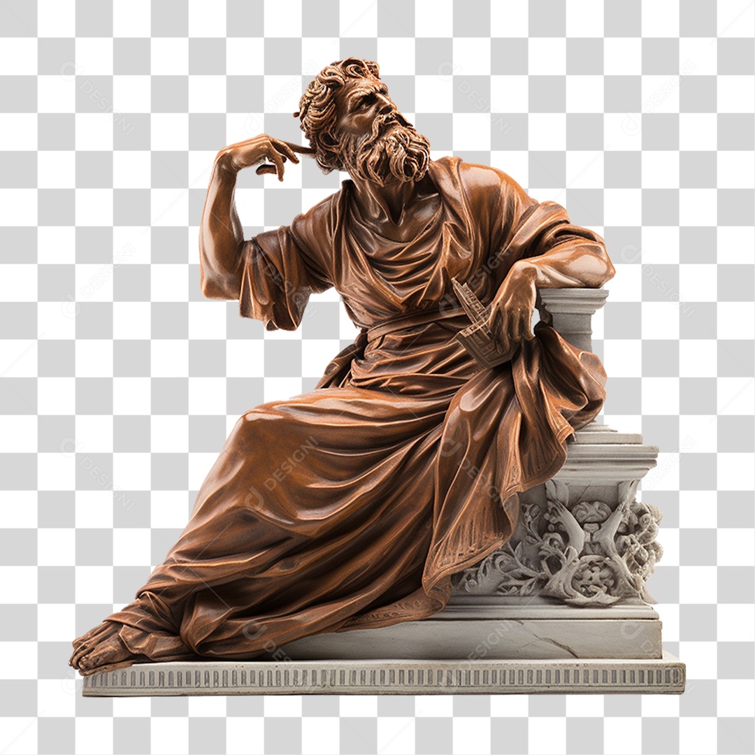 Estátua Antiga Esculturas PNG Transparente