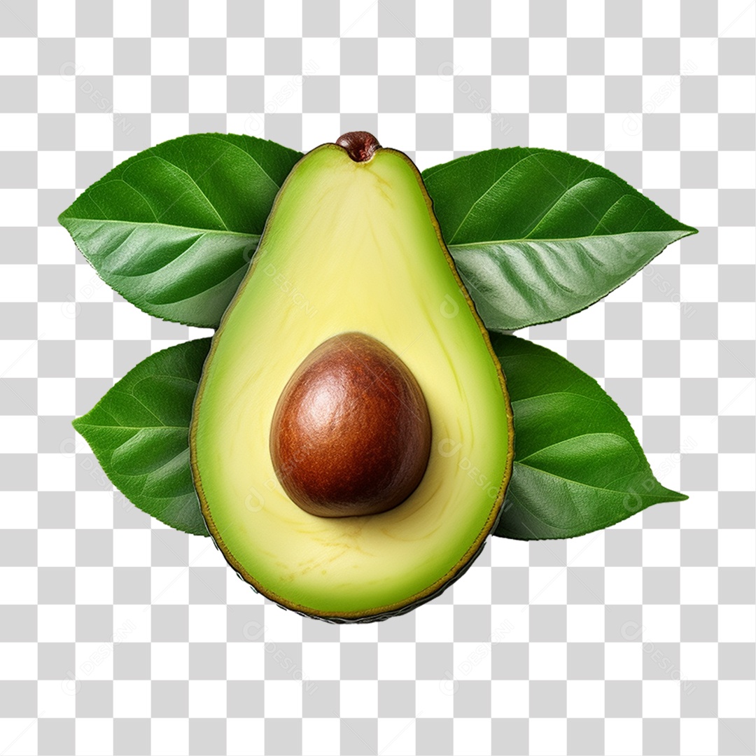 Fruta Abacate PNG Transparente