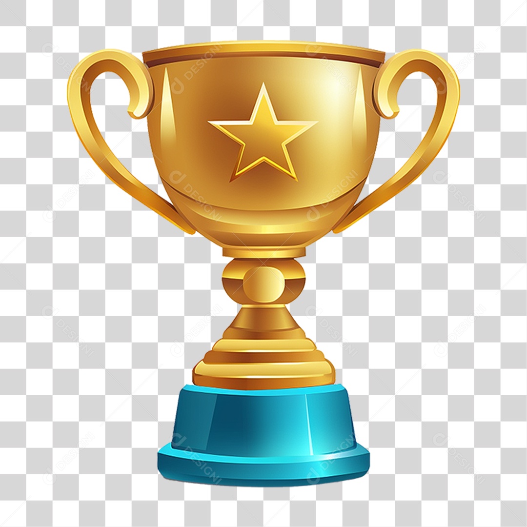 Taça Troféu PNG Transparente