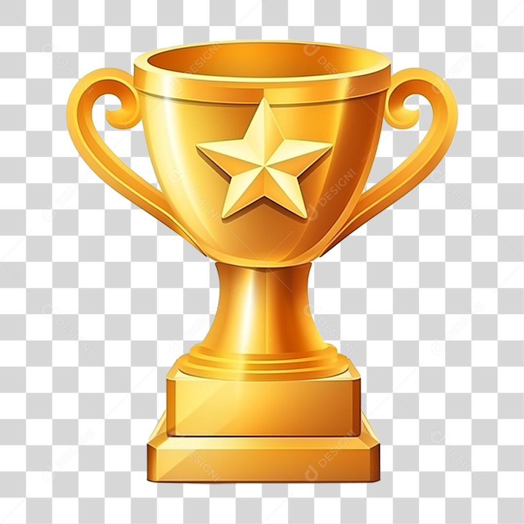 Taça Troféu PNG Transparente