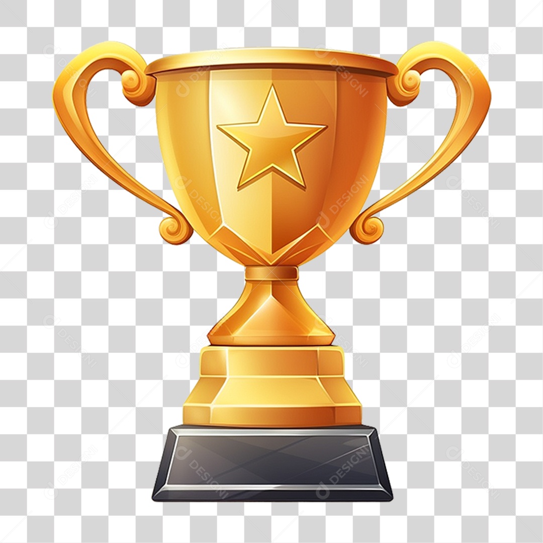 Taça Troféu PNG Transparente
