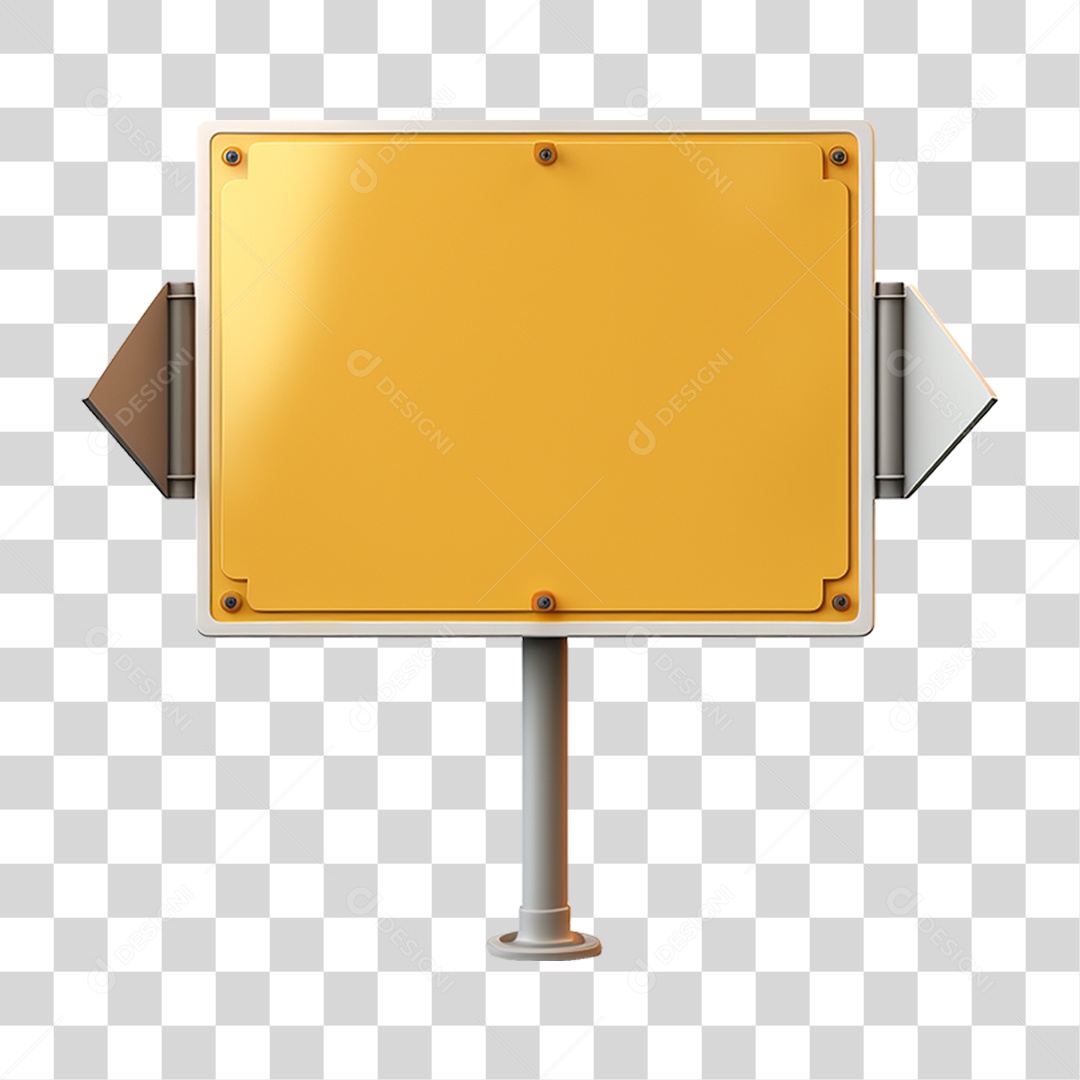 Placas de Rodovia Metal PNG Transparente