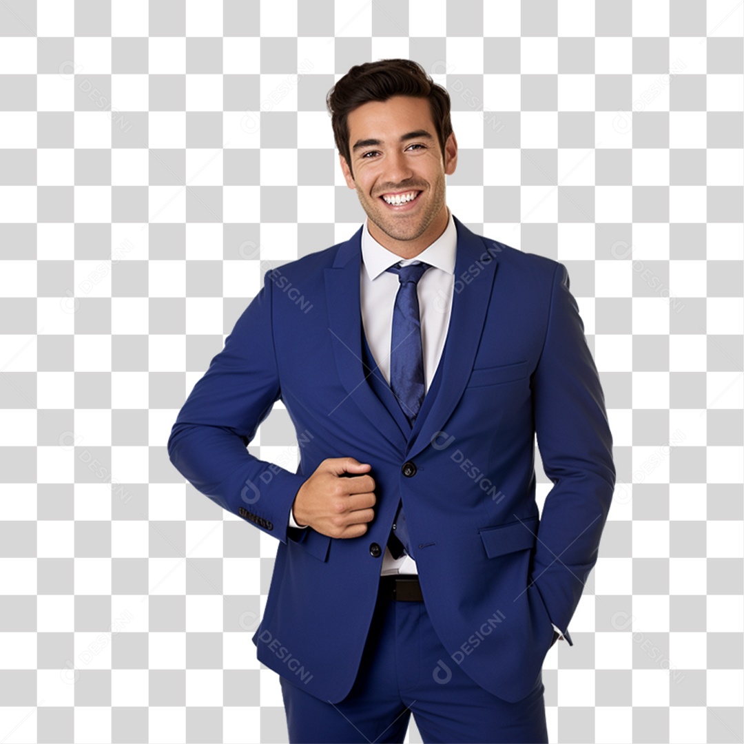 Avalista de Terno PNG Transparente