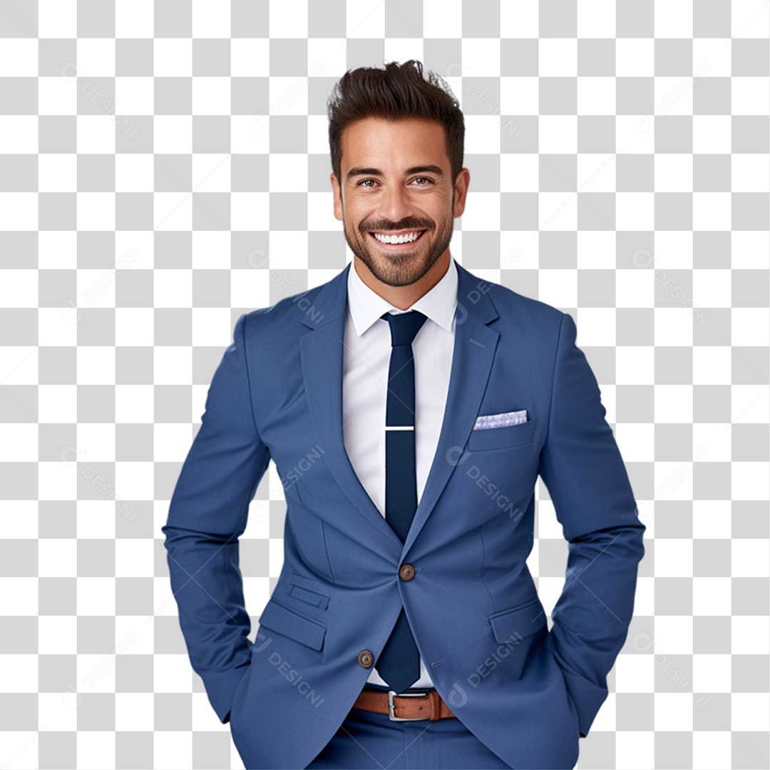 Avalista de Terno PNG Transparente