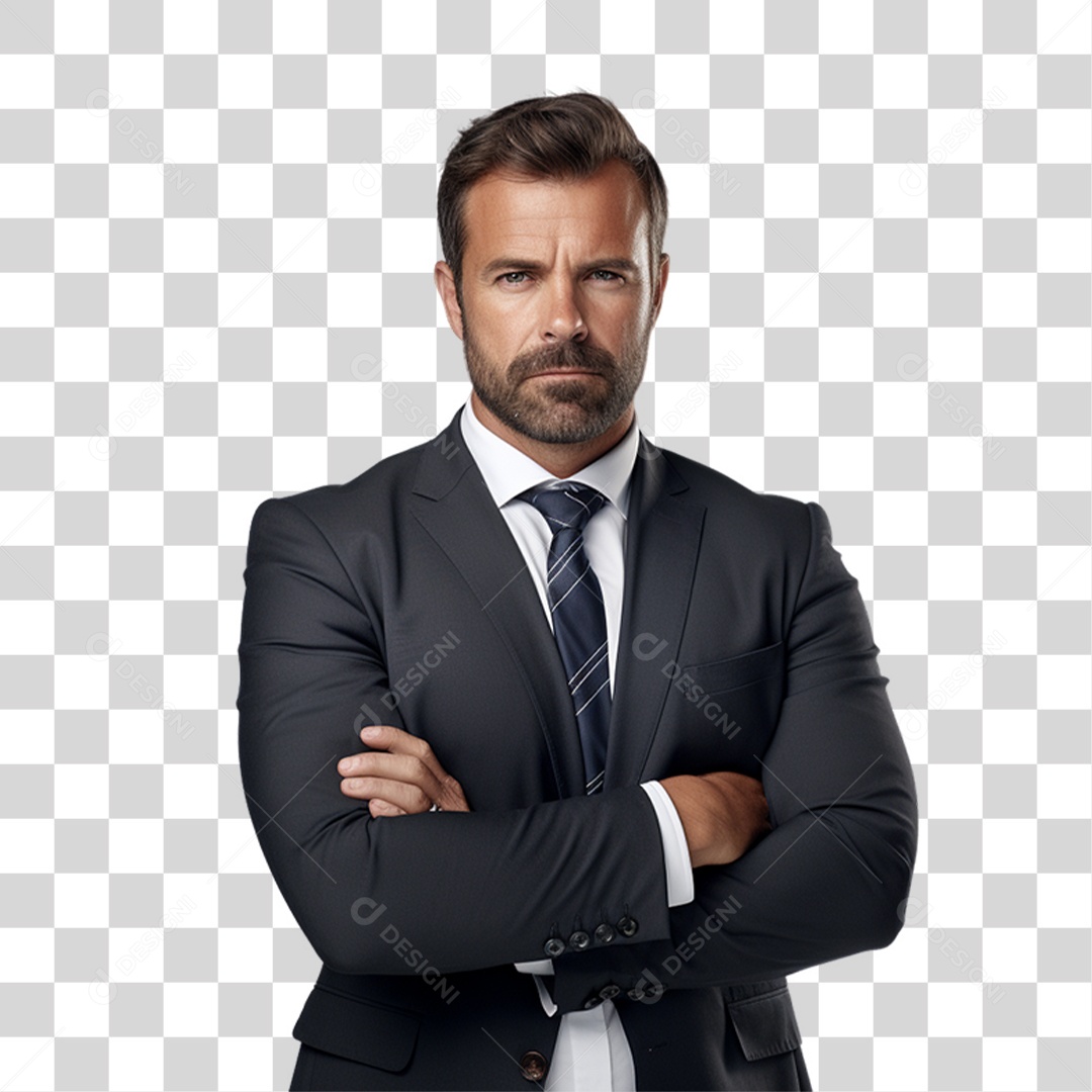 Avalista de Terno PNG Transparente