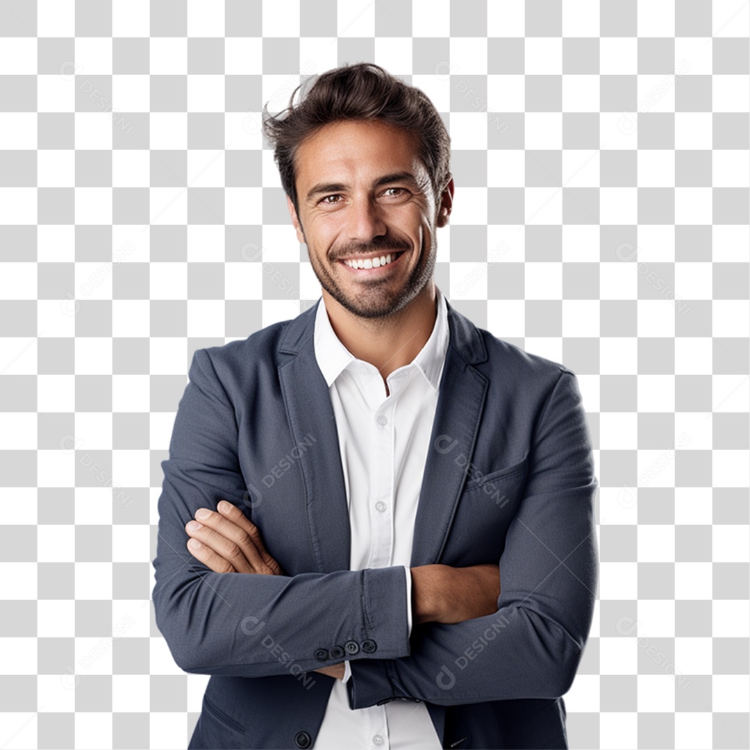 Avalista de Terno PNG Transparente