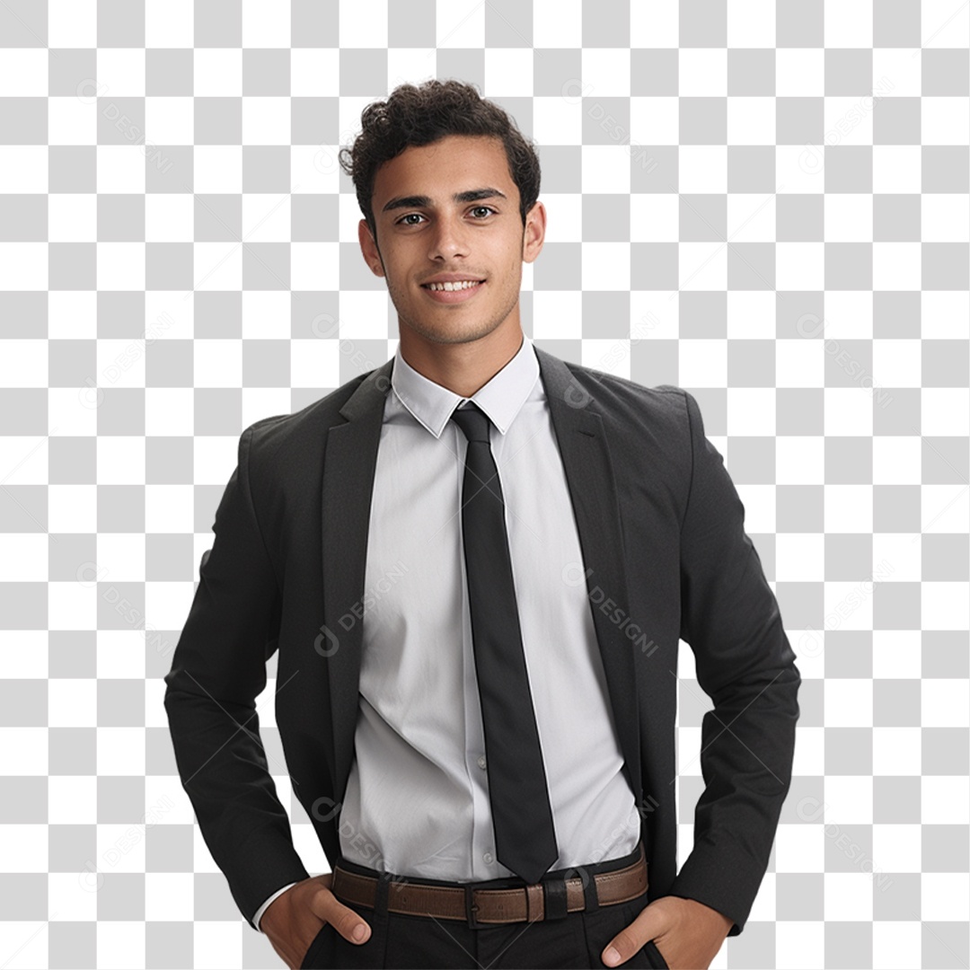 Avalista de Terno PNG Transparente