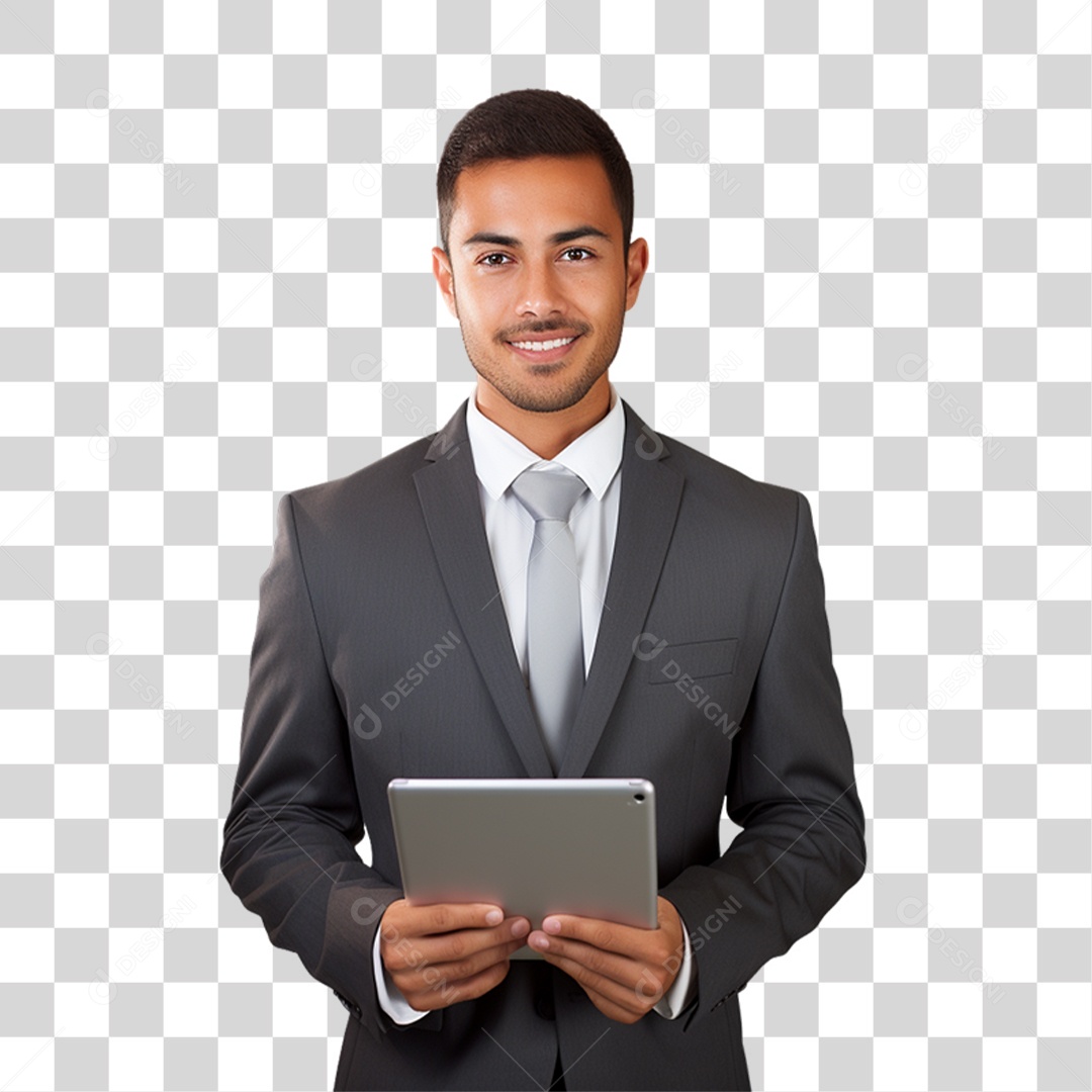 Avalista de Terno PNG Transparente