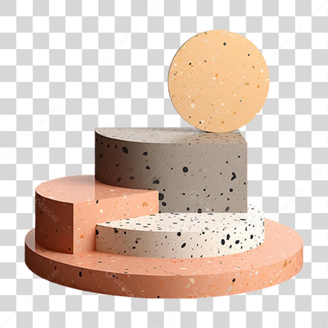 Terraço Podium PNG Transparente