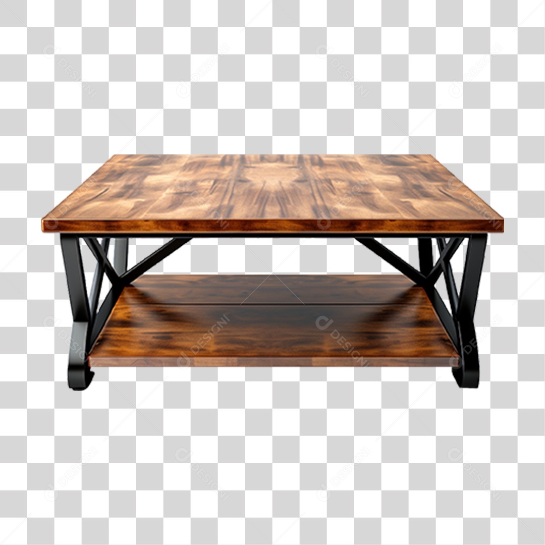 Mesa de Madeira Formas PNG Transparente