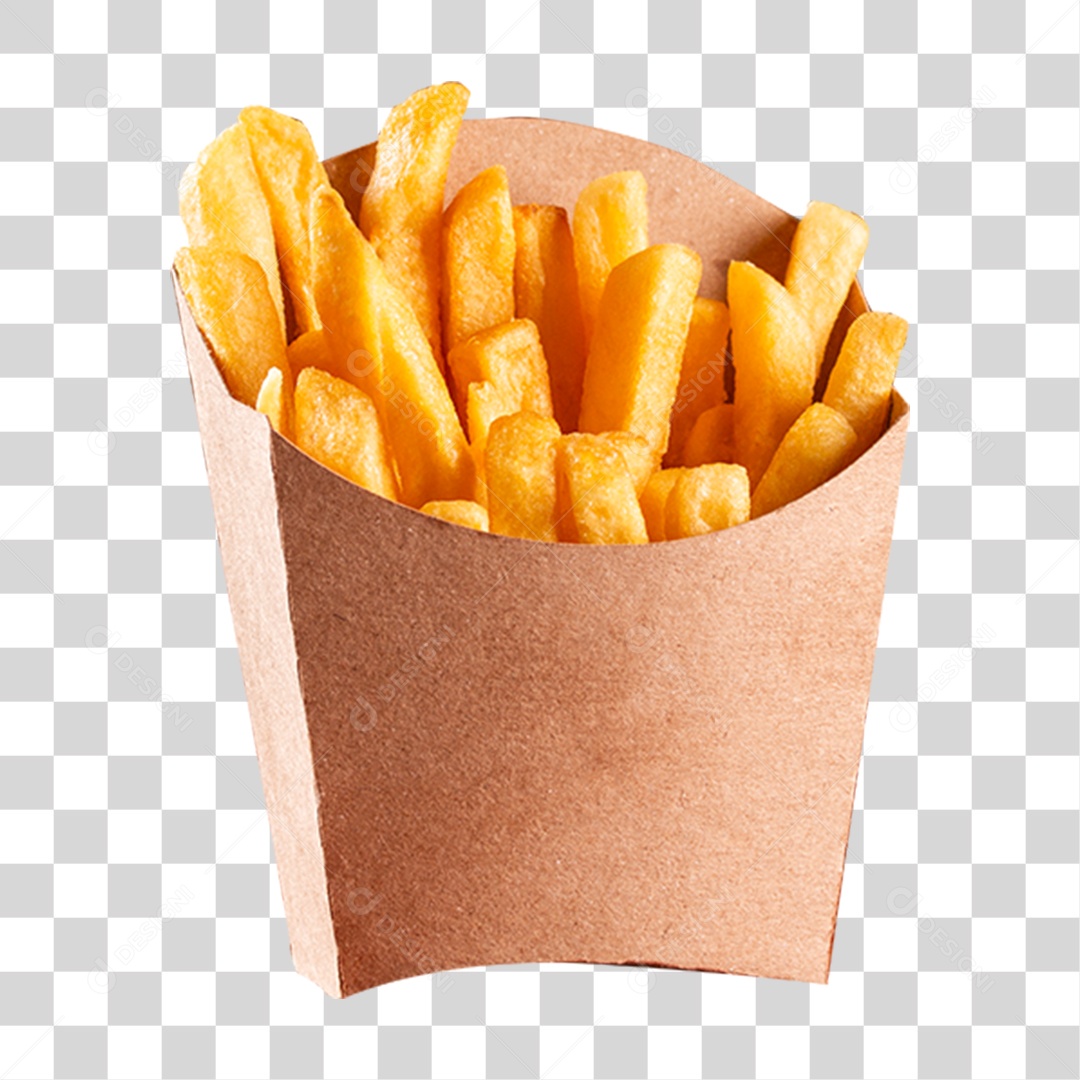 Batata Frita PNG Transparente