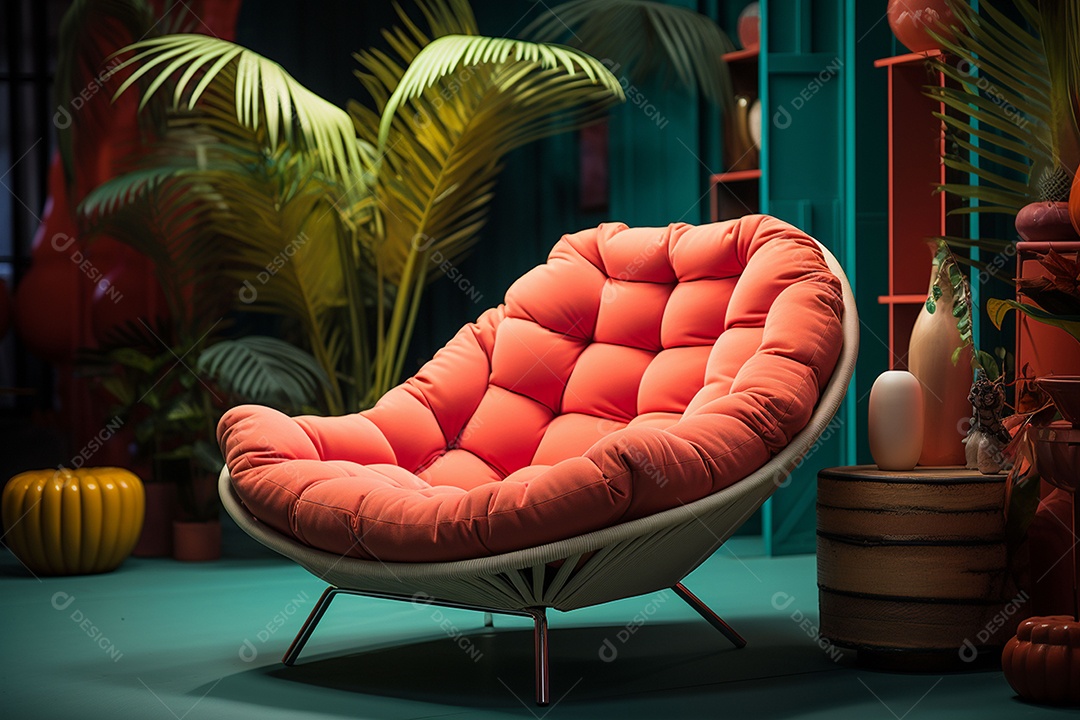 Elegância interior de casa moderna