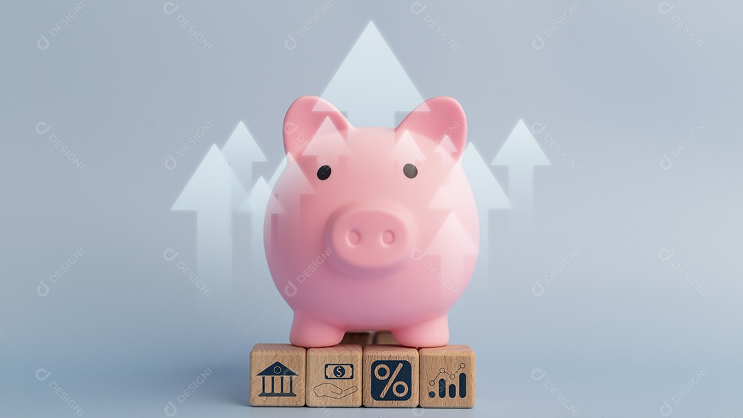 Blocos de madeira sobre fundo isolado