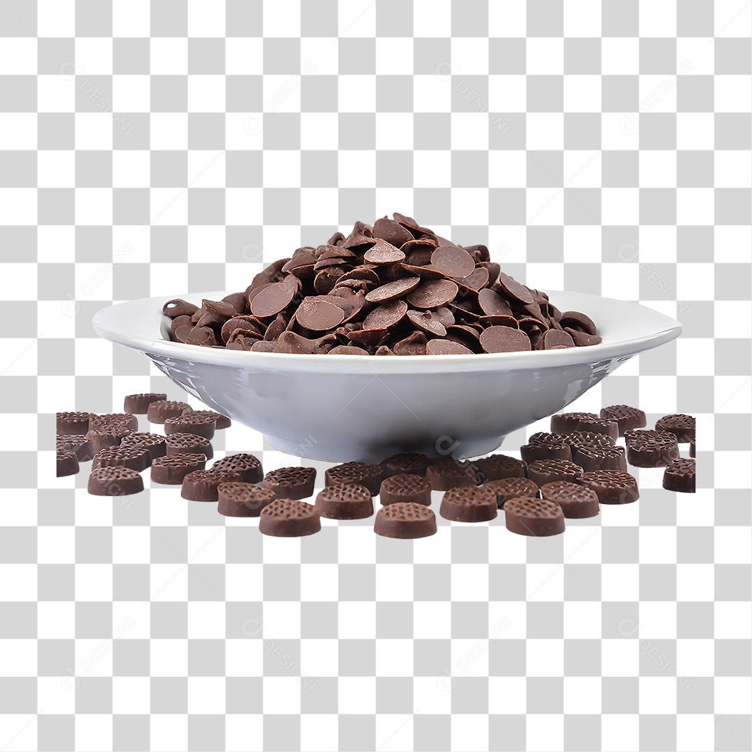 Chocolates em Prato PNG Transparente