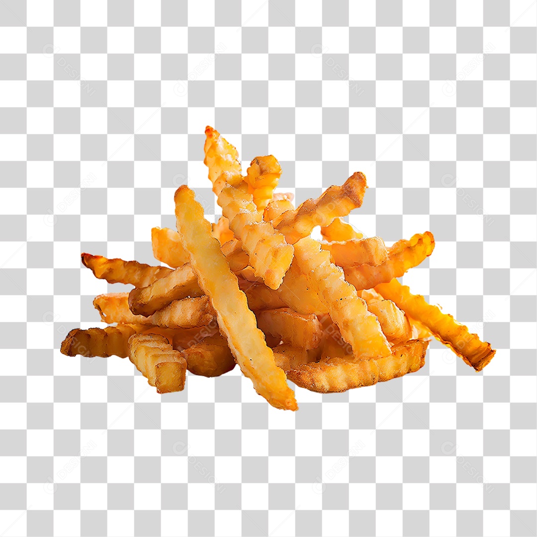 Batatas Fritas PNG Transparente