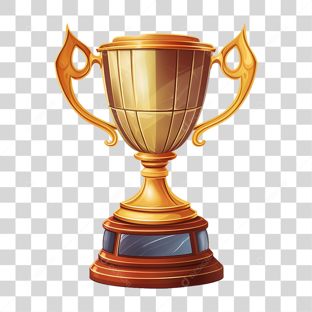 Taça Troféu PNG Transparente