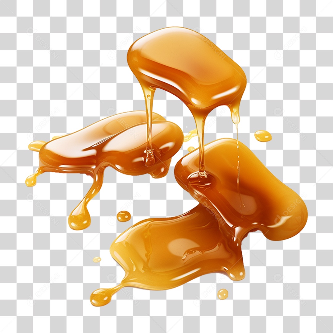 Doce de Caramelo PNG Transparente