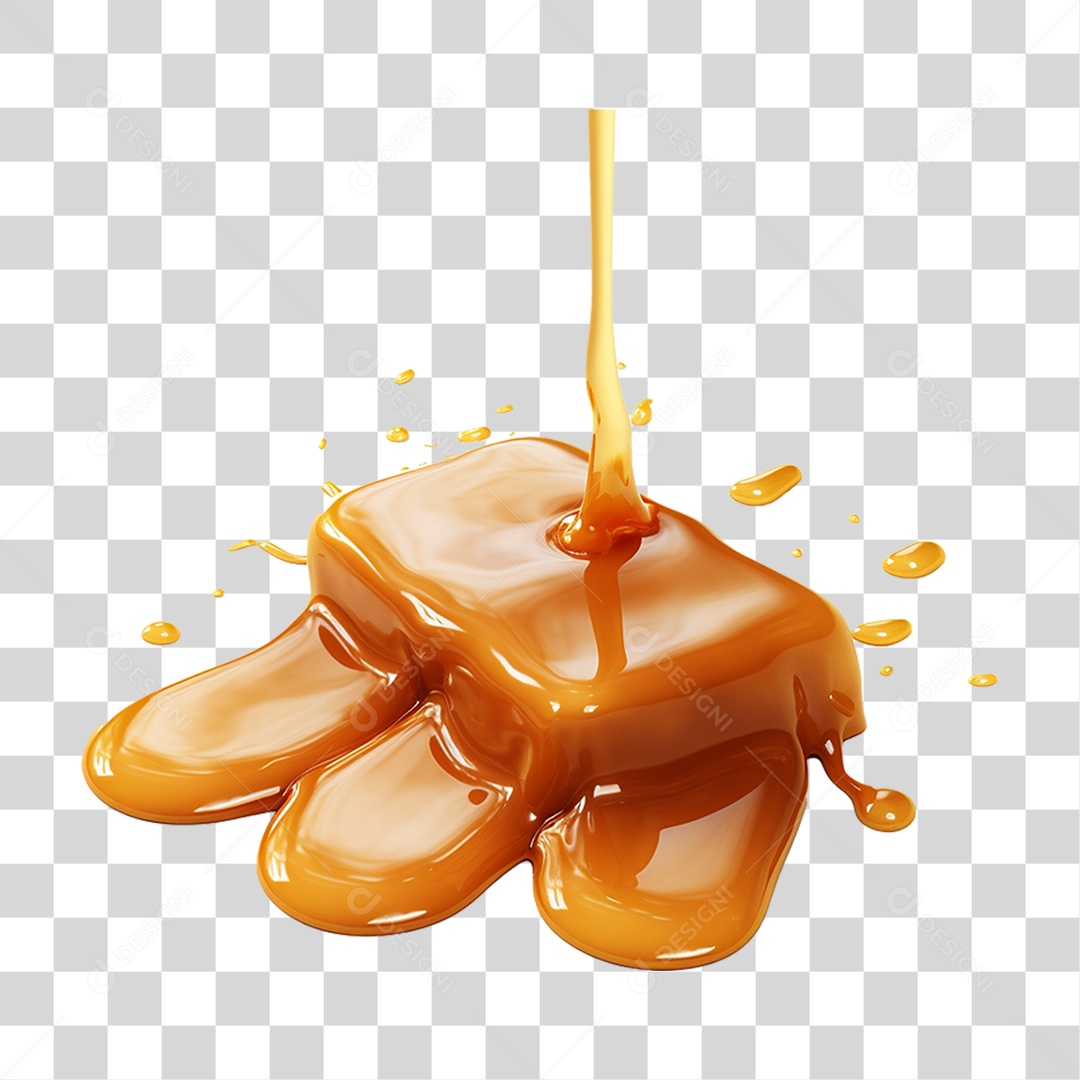 Doce de Caramelo PNG Transparente