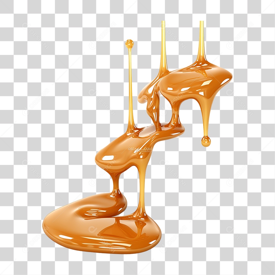 Doce de Caramelo PNG Transparente