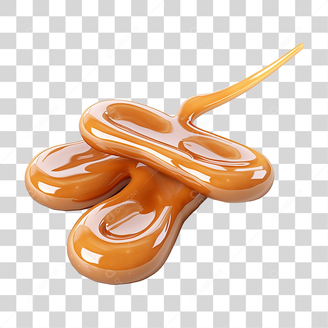 Doce de Caramelo PNG Transparente